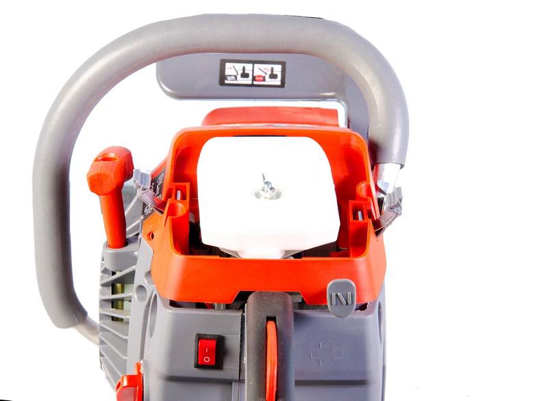 Пила ланцюгова бензинова MPT 2300 Вт 58 см³ 550 мм/22" плавний пуск MGS5801-22 Perry, фото №7