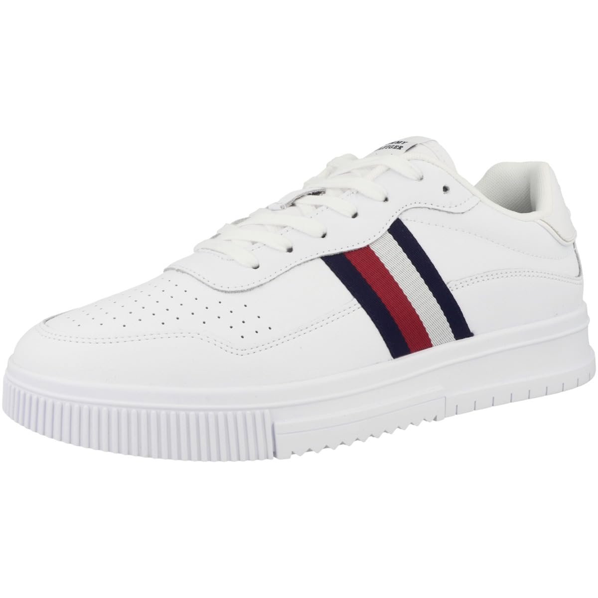 Кросівки Tommy Hilfiger Low Supercup Шкіряні в смужку, фото №4