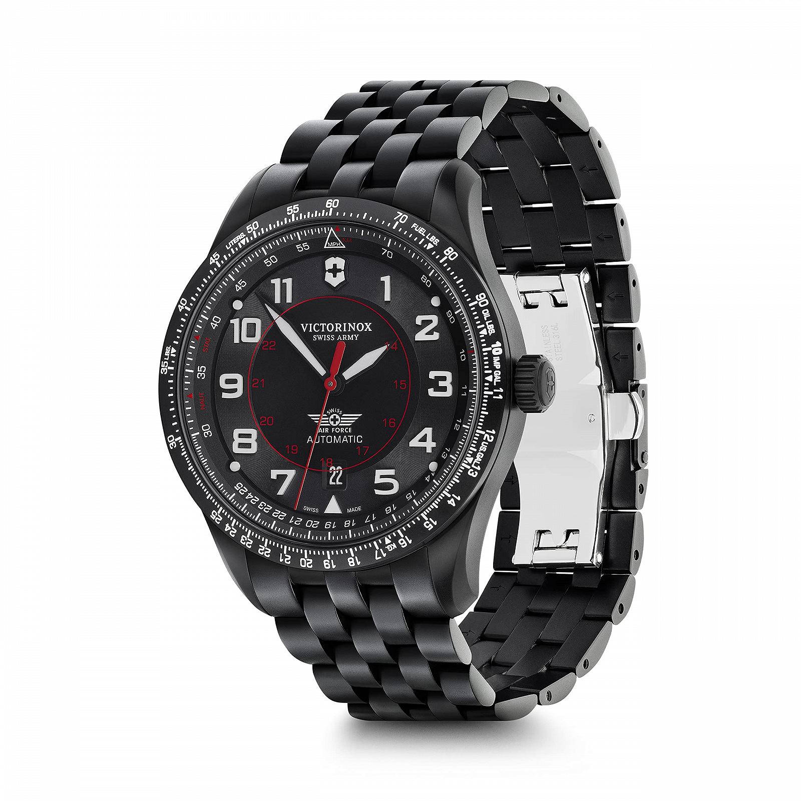 Годинник Victorinox AirBoss Mechanical для чоловіків Механічний Водонепроникний до 100 м Діаметр корпусу 42 мм Ремінець 22 мм, фото №1