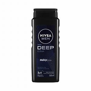 Гель для душу 3-в-1 NIVEA MEN Deep Clean 500 мл (набір 6 шт.) - Фото 1