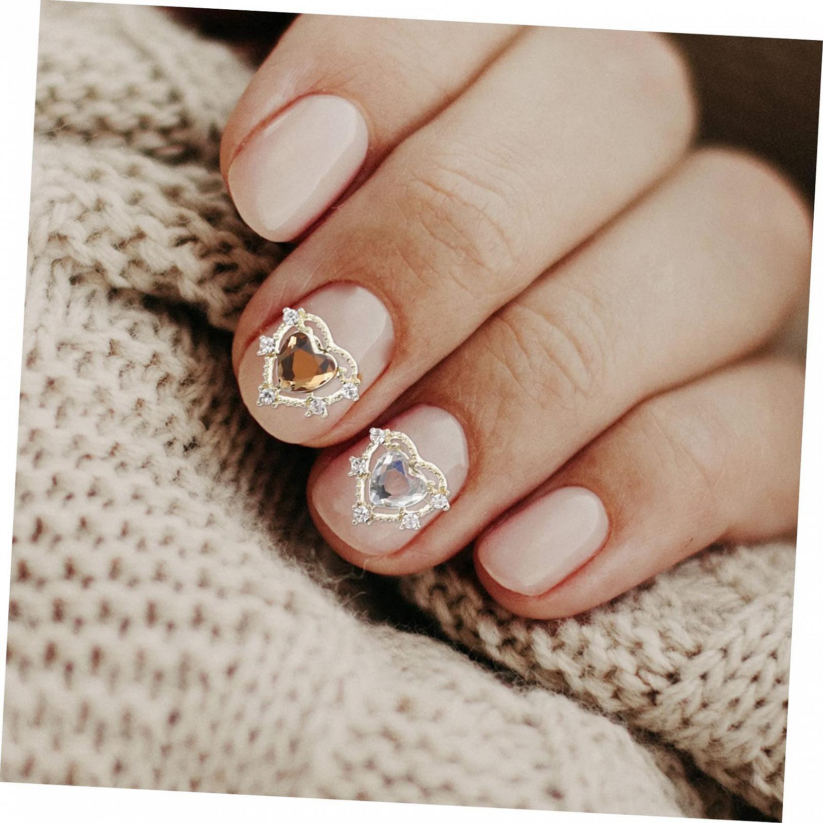 Стразы для ногтей WOONEKY 3 Набора Цинковый сплав Акриловые декоративные шармы 10 шт * 3, фото №3