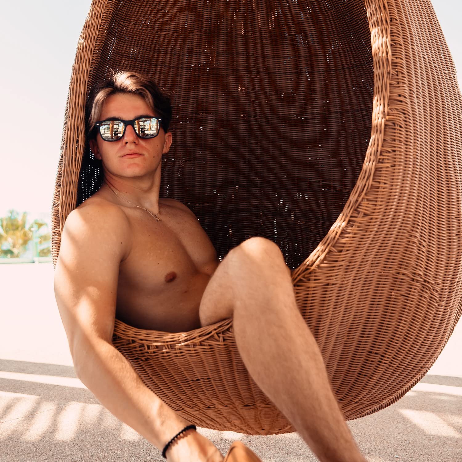 Солнцезащитные очки GOWOOD Ebony Поляризованные, фото №4