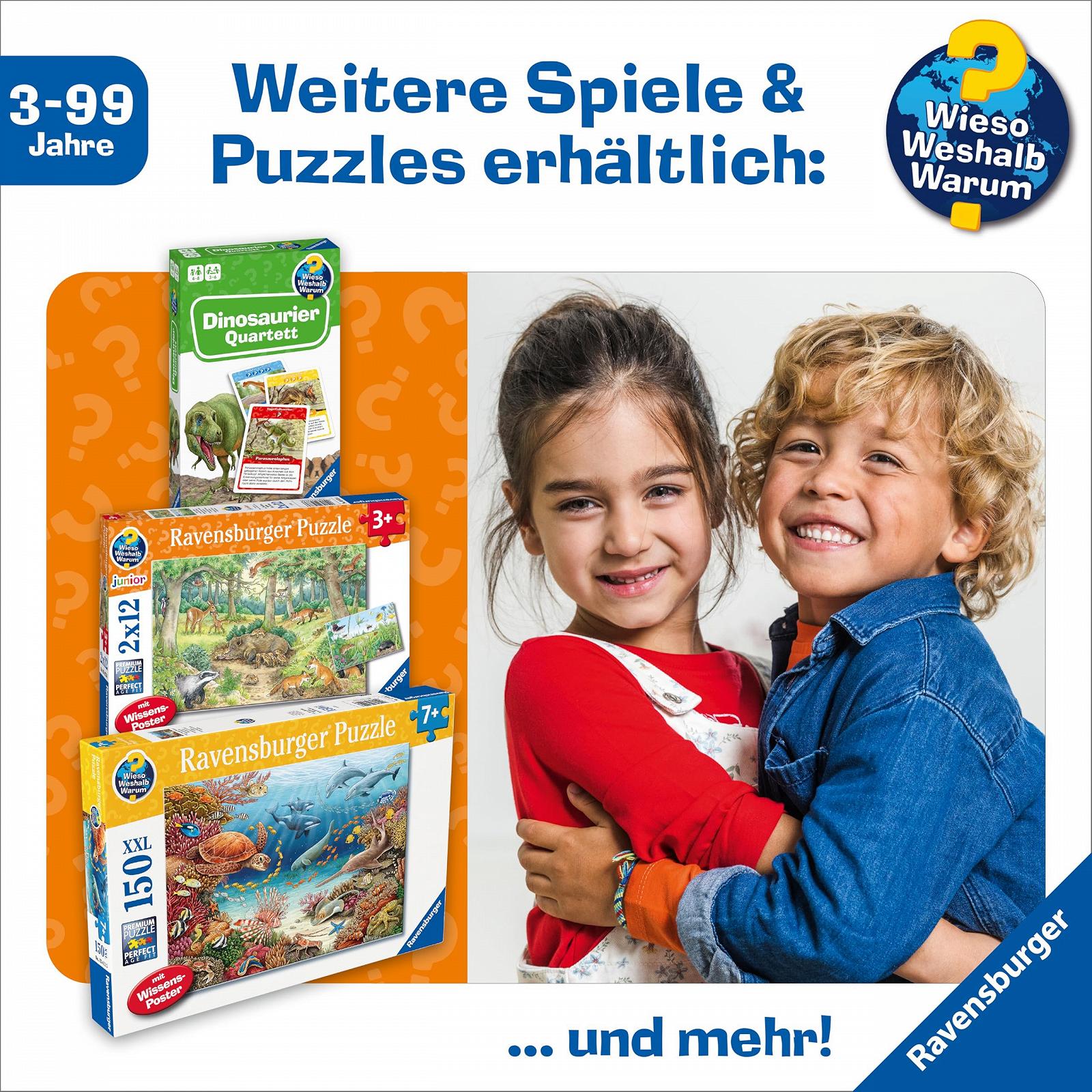 Дитячий пазл Ravensburger My First Puzzle 12004039 On the Go by Bus, Train and Aeroplane 3 x 6 елементів від 2,5 років, фото №6