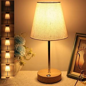 Настільна лампа LED бездротова акумуляторна 3000 mAh сенсорна димована - Фото 1