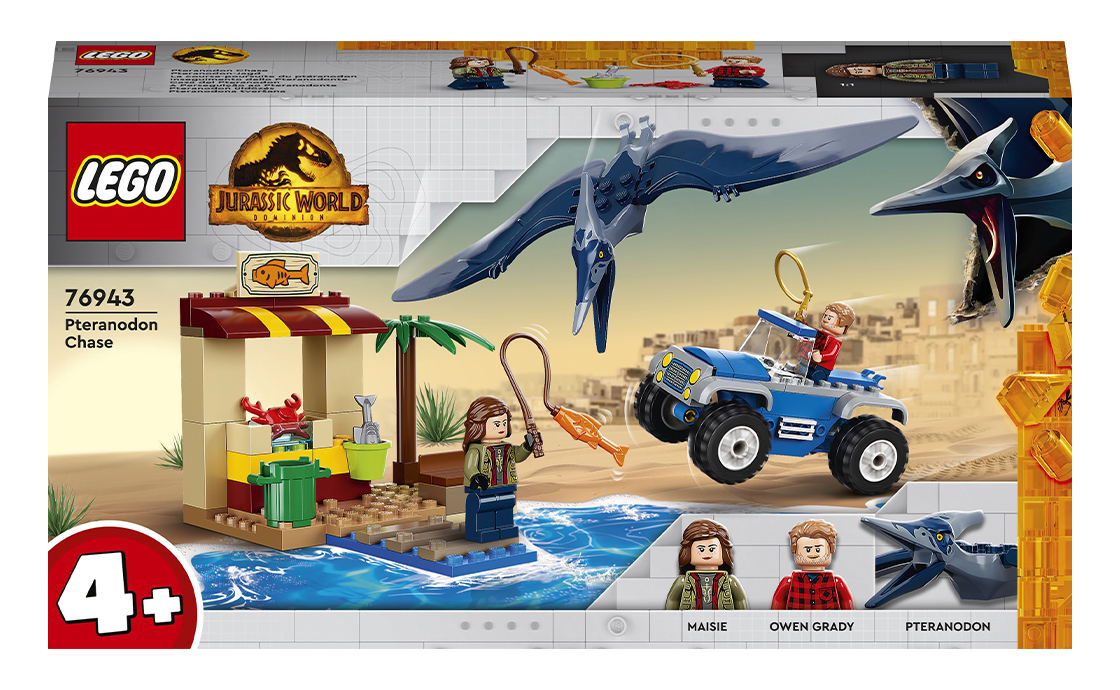 Конструктор Лего LEGO Jurassic World Погоня за птеранодоном (76943), фото №1