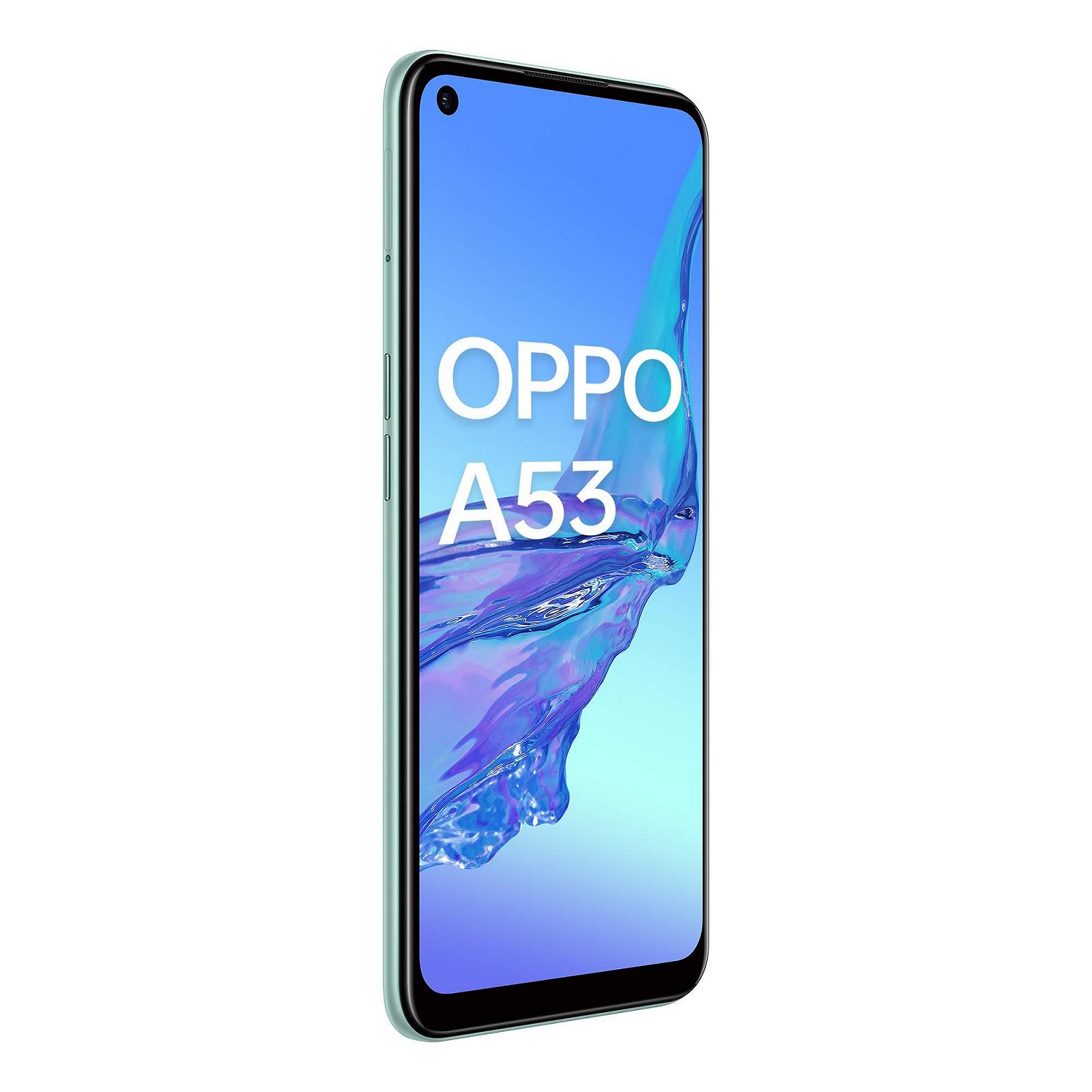 Смартфон OPPO A53 64 ГБ 4 ГБ RAM Dual SIM М'ятний крем, фото №6 Смартфон OPPO A53 64 ГБ 4 ГБ RAM Dual SIM М'ятний крем, фото №6
