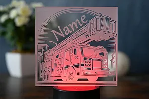 Настольная светодиодная лампа Personalised Fire Brigade Car - Фото 1