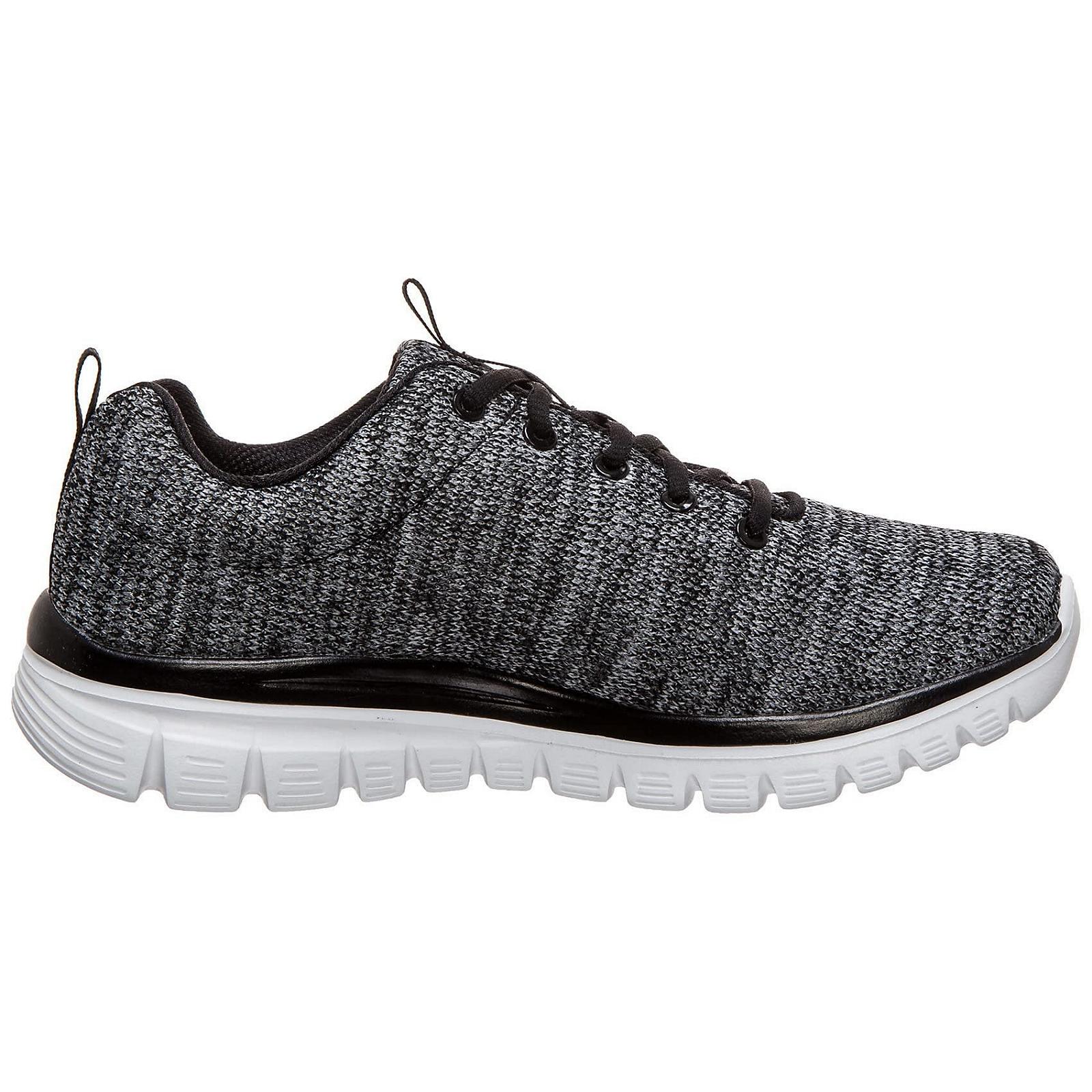 Кроссовки Skechers 12614/BKW Женские, фото №6