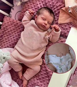 Кукла Anano Reborn Baby Full Silicone Девочка Реалистичная 20 дюймов - Фото 1