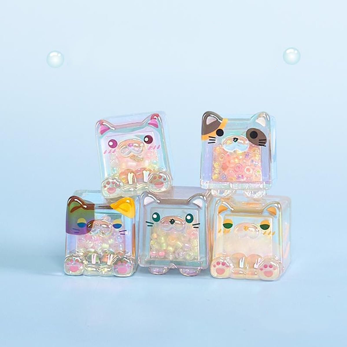 Фигурка Квадратный Кот, серия Blind Box, модель - сюрприз, 1 шт, фото №8
