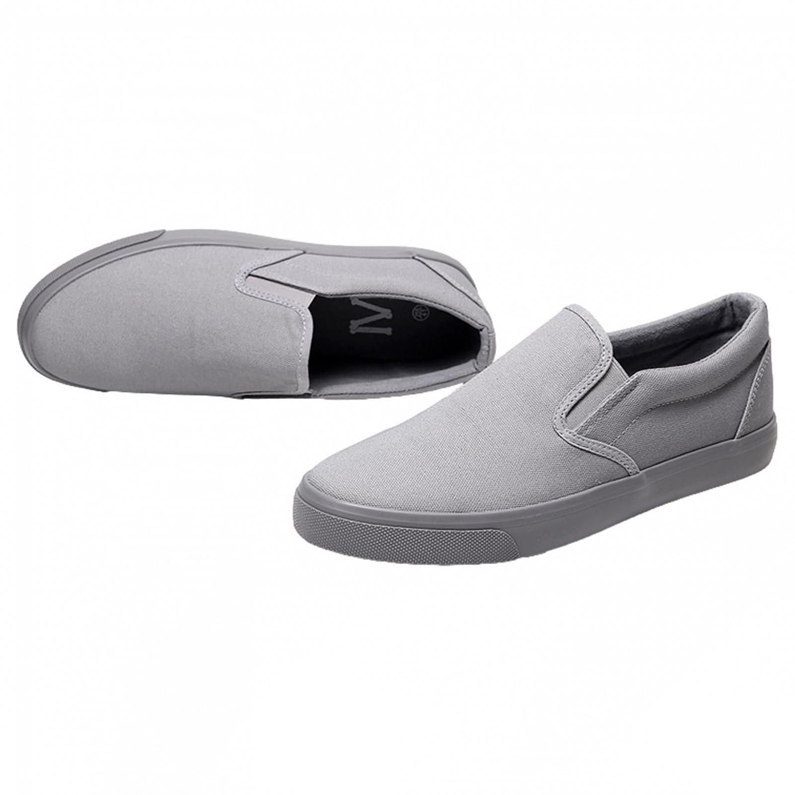 Чоловічі Сліпони Jamron З парусини Однотонні Повсякденні Кеди, фото №4