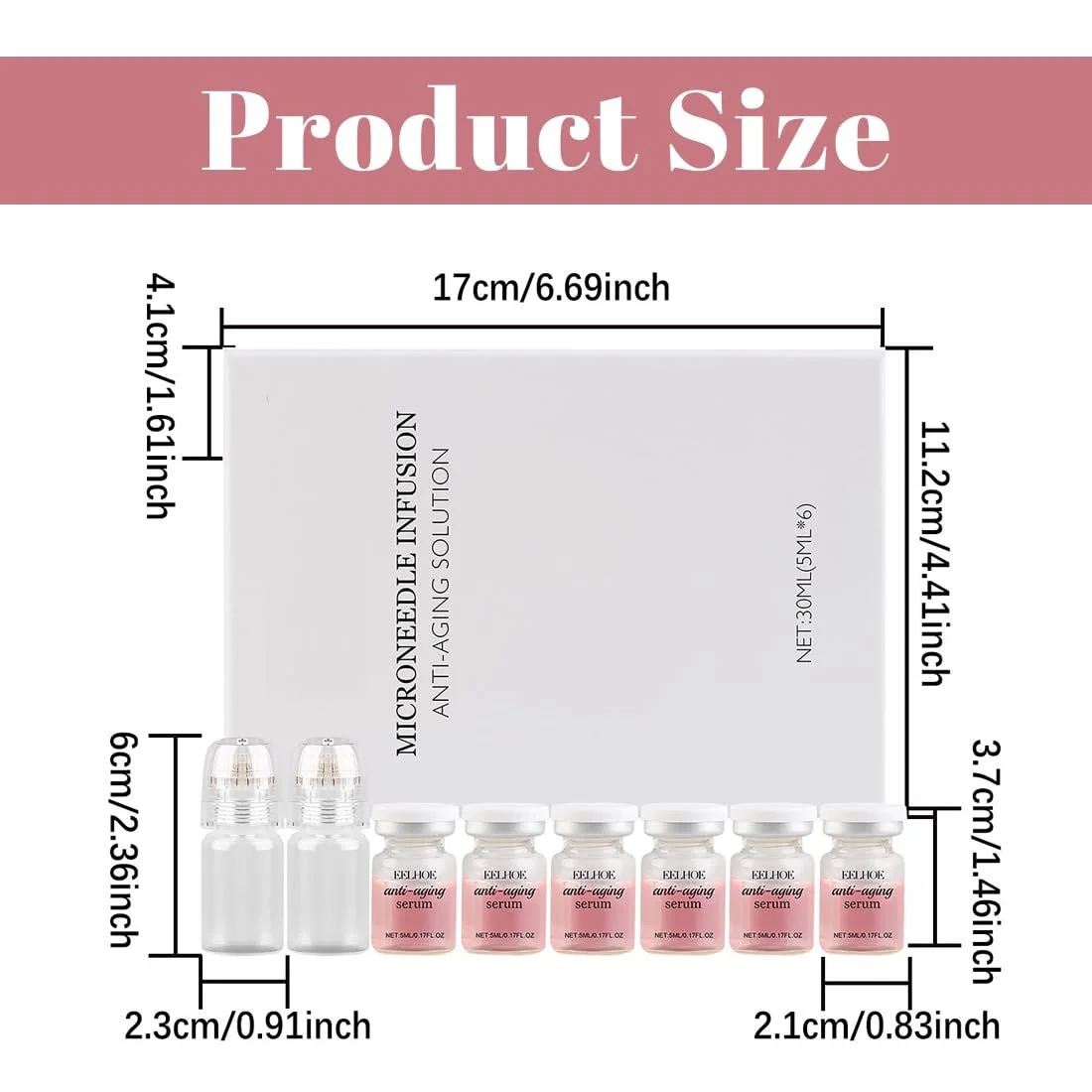 Набір для мікроінфузій Micro Infusion System для обличчя, зволожуючий, антивіковий, для всіх типів шкіри (B), фото №2