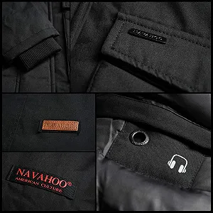 Парка Navahoo B826 Жіноча Куртка Зимова з капюшоном Тепла підкладка synthetic.ua - Фото 1