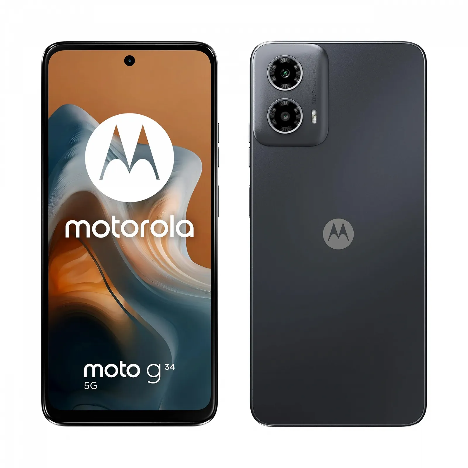 Смартфон Motorola Moto G34 5G XT2363-2 8GB 128GB Dual SIM Charcoal Black, фото №1