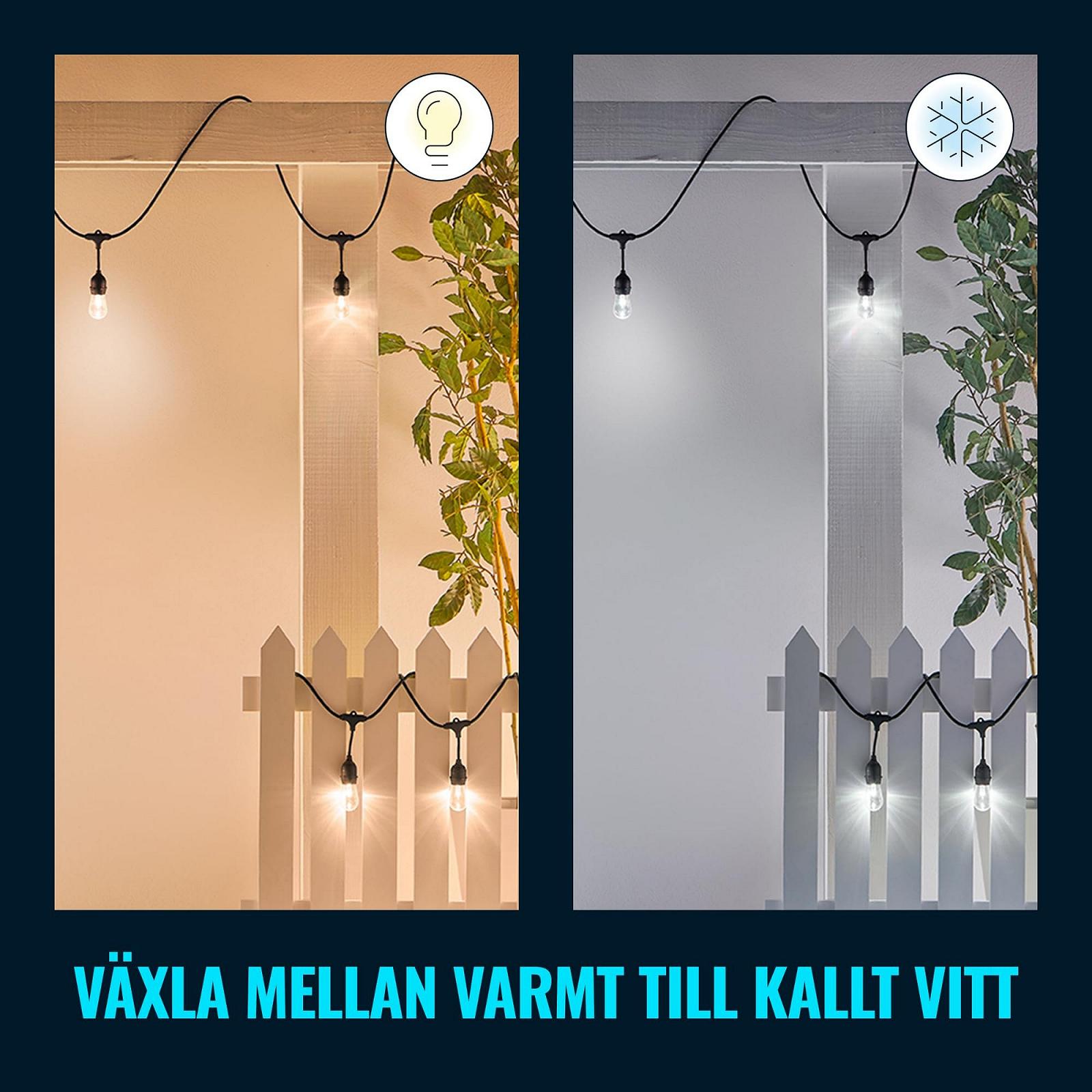 Гірлянда WiZ Smart Fairy Lights Tunable White & Colour, з регулюванням яскравості, 16 мільйонів кольорів, керування через додаток/голосом через WLAN, фото №7