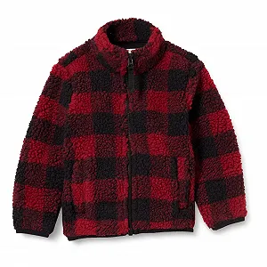 Куртка Sherpa Amazon Essentials С флисовой подкладкой и полной застежкой-молнией - Фото 1