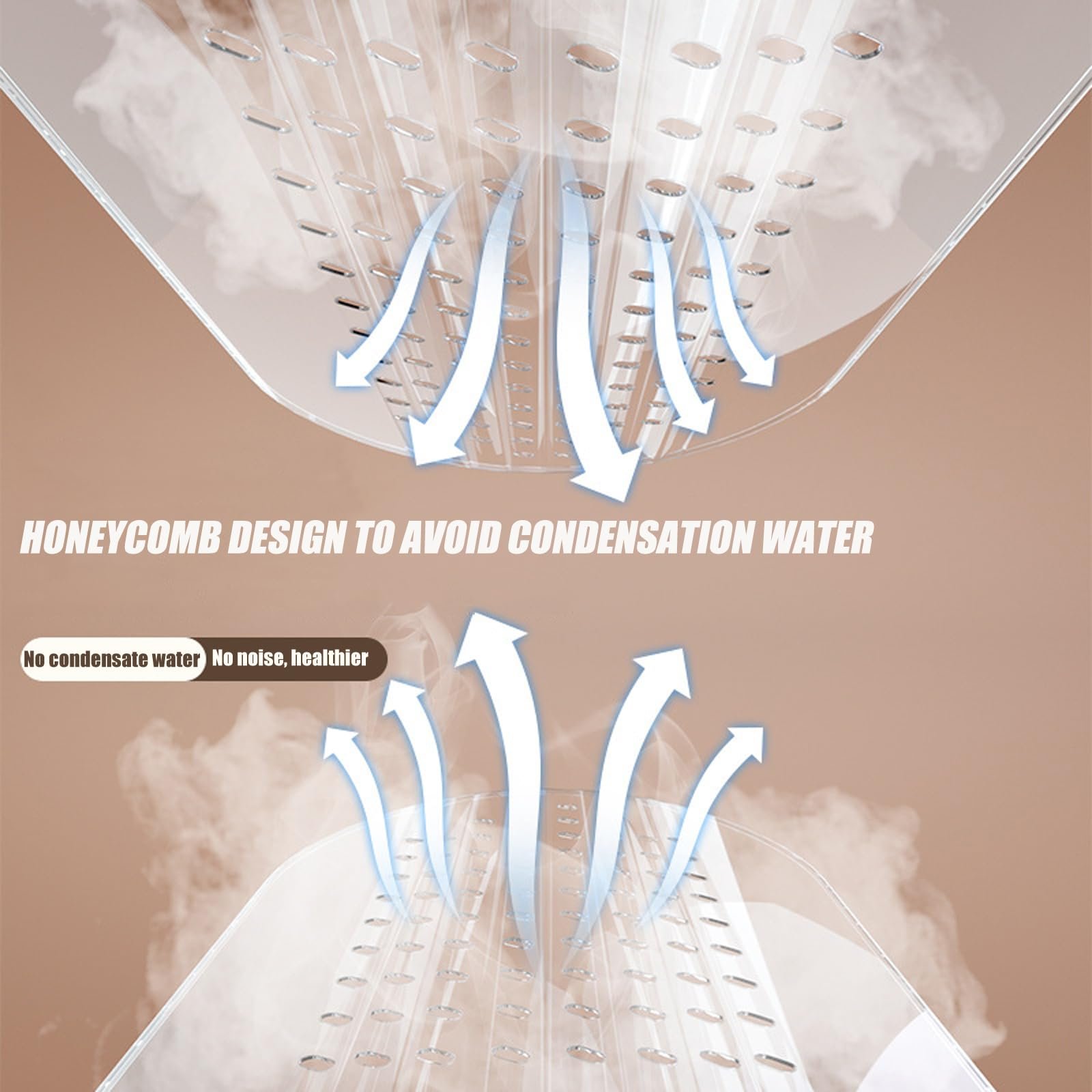 Дефлектор для кондиціонера прозорий проти прямого обдуву універсальний захисний екран, фото №3