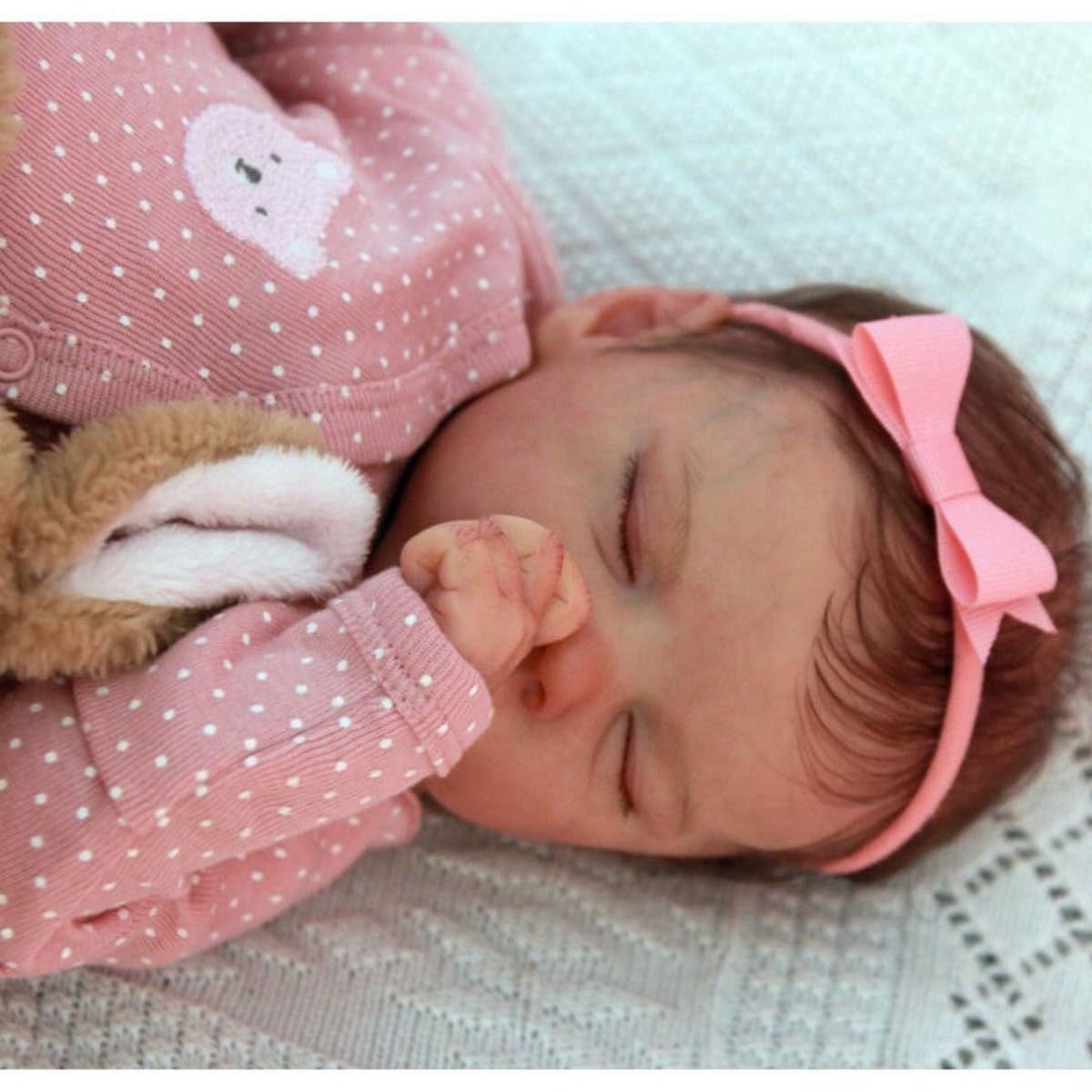 Кукла RXDOLL Anatomically Correct Baby Girl 18 Inch Full Body Vinyl Silicone Reborn Девочка с анатомической точностью Высота 18 дюймов, фото №3