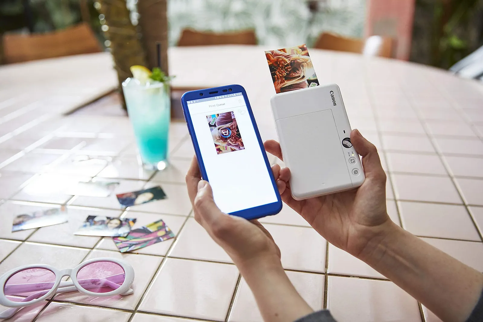 Камера мгновенной печати Canon Zoemini 5 x 7.5 см ZINK Bluetooth 160 г, фото №4