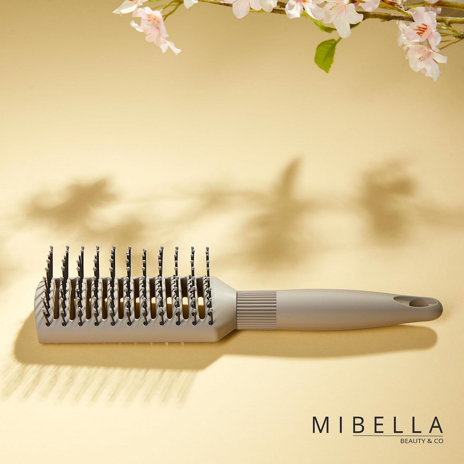 Щітка для укладання MIBELLA BEAUTY & CO Skeleton Brush з високоякісними пластиковими штифтами, фото №5