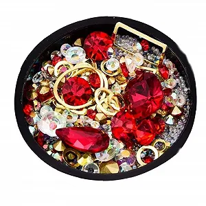 Стрази для нігтів Неоднорідної форми Кристали Перли Блискітки - Фото 1