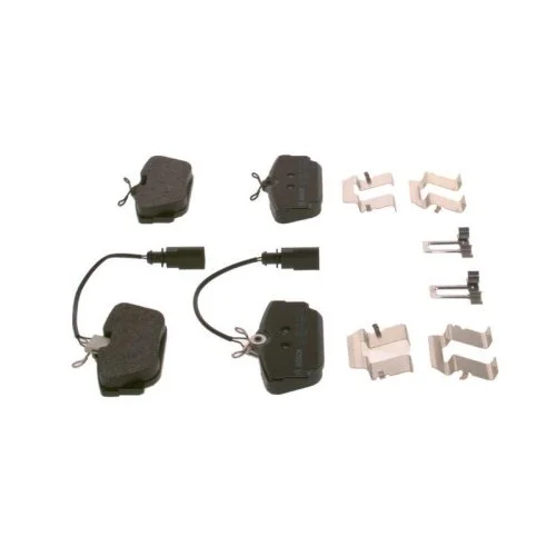 Комплект тормозных колодок, дисковый тормоз BOSCH 0 986 494 529 для AUDI SEAT SKODA VW, фото №4 Комплект тормозных колодок, дисковый тормоз BOSCH 0 986 494 529 для AUDI SEAT SKODA VW, фото №4