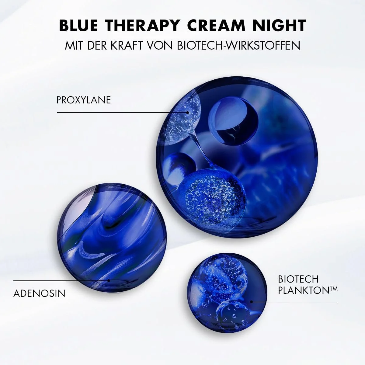 Нічний регенеруючий крем для обличчя Biotherm Blue Therapy Night Cream з екстрактом водоростей антивіковий 50 мл, фото №6