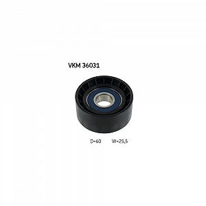 Ролик обвідний/напрямний поліклинового ременя SKF VKM 36031 для FORD MITSUBISHI NISSAN - Фото 1