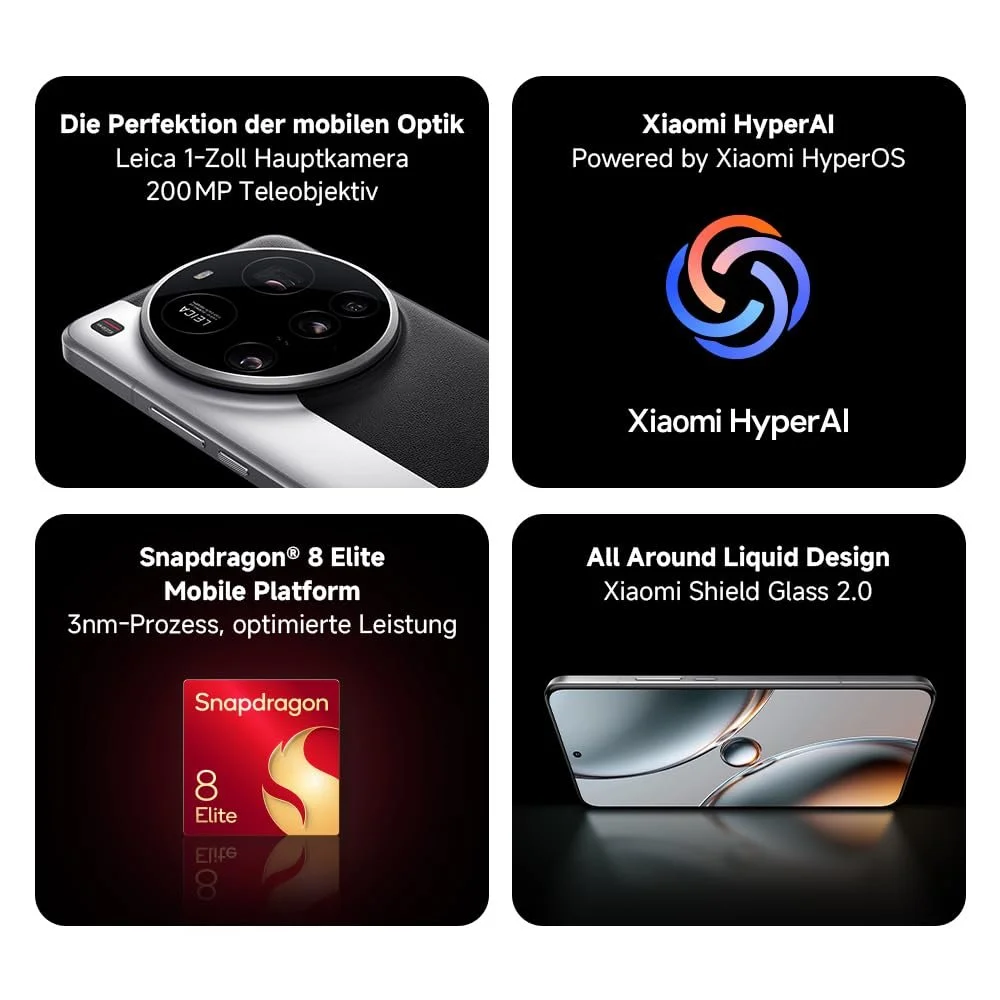 Смартфон Xiaomi 15 Ultra 16 + 512 GB 200 Мп Leica 120Hz WQHD+ AMOLED Snapdragon 8 Elite 5410 мАг 90 Вт Dual SIM Silver, фото №2 Смартфон Xiaomi 15 Ultra 16 + 512 GB 200 Мп Leica 120Hz WQHD+ AMOLED Snapdragon 8 Elite 5410 мАг 90 Вт Dual SIM Silver, фото №2