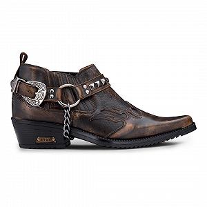 Туфлі Cowboy TruClothing.com Шкіра крокодила - Фото 1