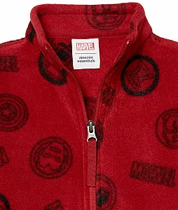 Флисовая куртка Disney Marvel Star Wars для мальчиков с полной молнией и воротником-стойкой Amazon Essentials synthetic.ua - Фото 1
