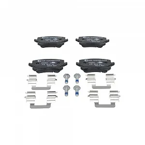 Комплект гальмівних колодок, дискове гальмо ATE 13.0460-2621.2 для VAG, задня вісь - Фото 1