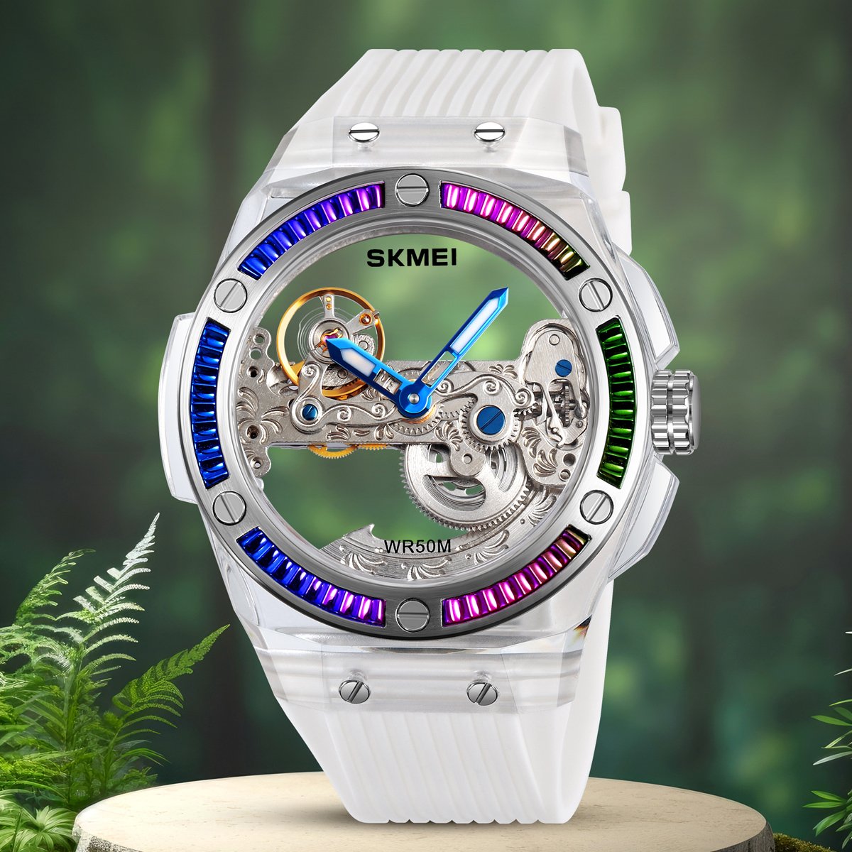 Годинник Skmei M032WT Білий, фото №5