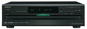 CD-програвач Onkyo DX-C390 6-швидкісний, для відтворення MP3, з інноваційними технологіями, передня панель з матового алюмінію, чорний - Фото 1
