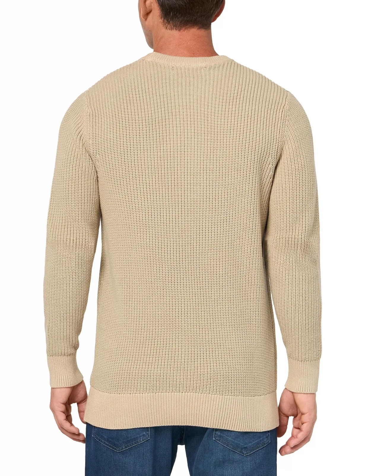 Светр GUESS Eco Delmar Washed Ribbed Impact Grey, L, фото №2