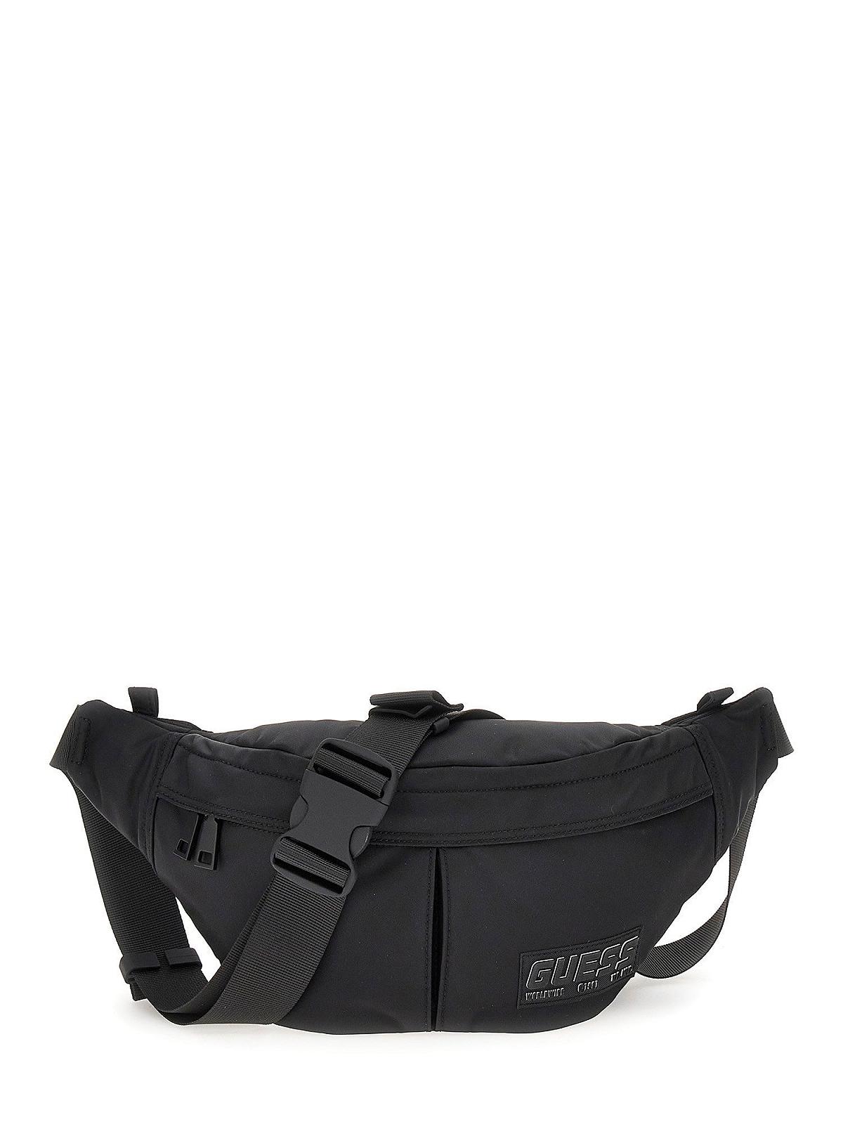 Поясная сумка GUESS с 3D-логотипом Чорный, фото №1
