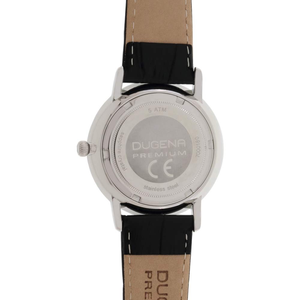 Кварцовий годинник Dugena Premium Festa 7000180 зі шкіряним ремінцем, фото №2