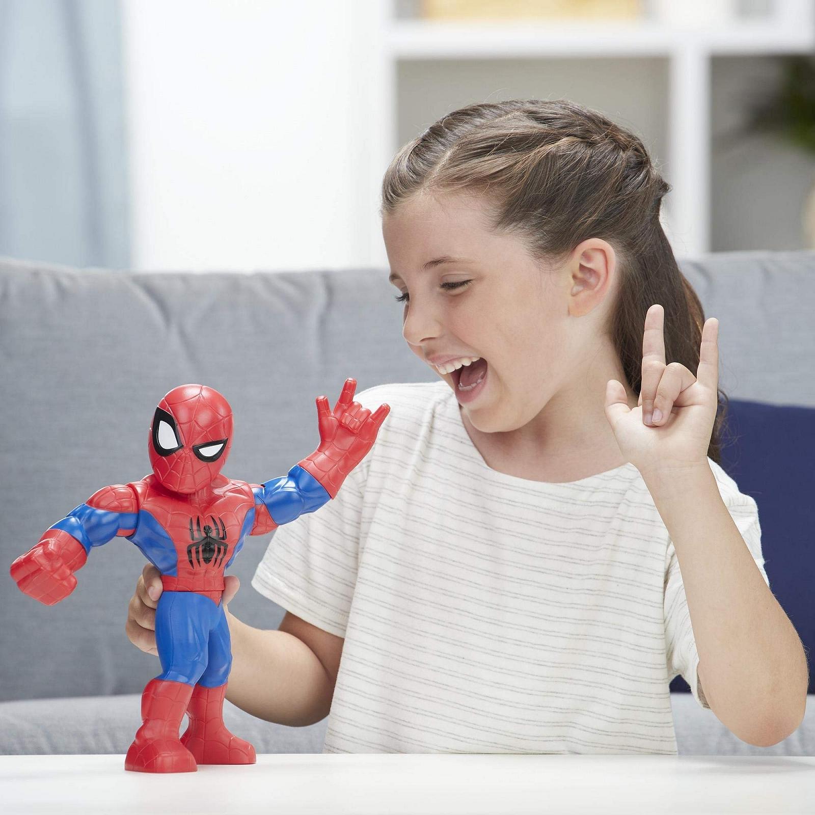 Фігурка Hasbro Playskool Heroes Marvel Super Hero Adventures Mega Mighties Spider-Man, 25 см, фото №3