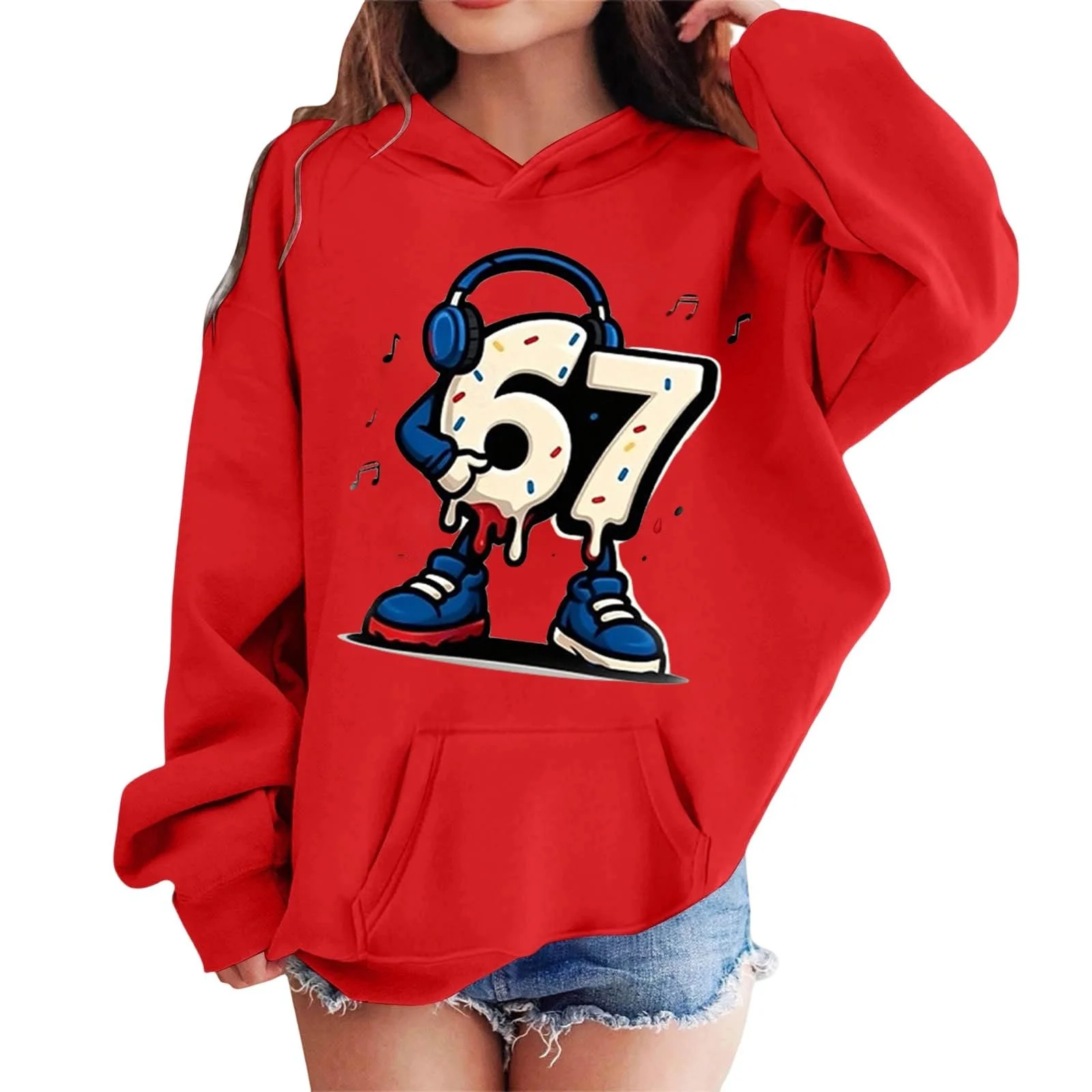 Девочки Худи Повседневный Теплый Худи для детей Теплая Толстовка с капюшоном на молнии Oversized Худи Повседневная Теплая Толстовка с капюшоном, фото №1