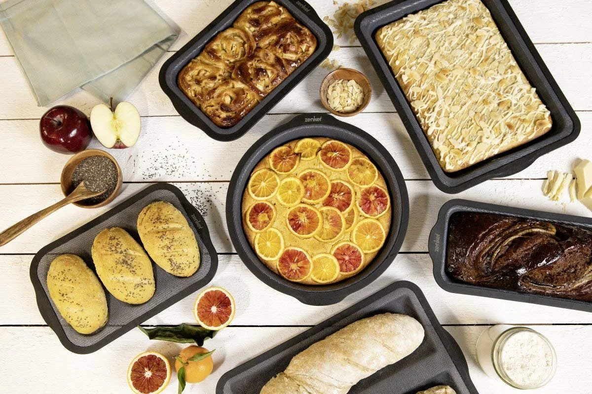 Форма для запекания Zenker 28.5 x 18.5 x 6 см силиконовая с нейлоновым краем Black, фото №7