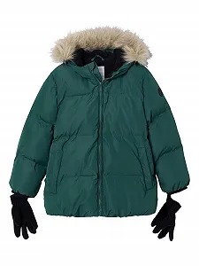 Зимова куртка для хлопчиків VERTBAUDET з рукавичками та переробленим наповнювачем - Фото 1