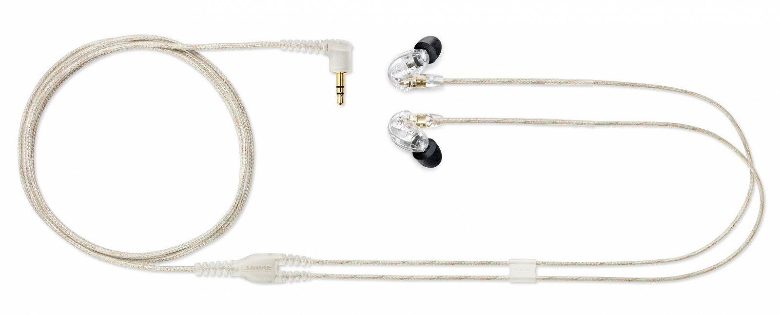 Навушники Shure SE215-CL Прозорі Провідні Внутрішньовушні, фото №4