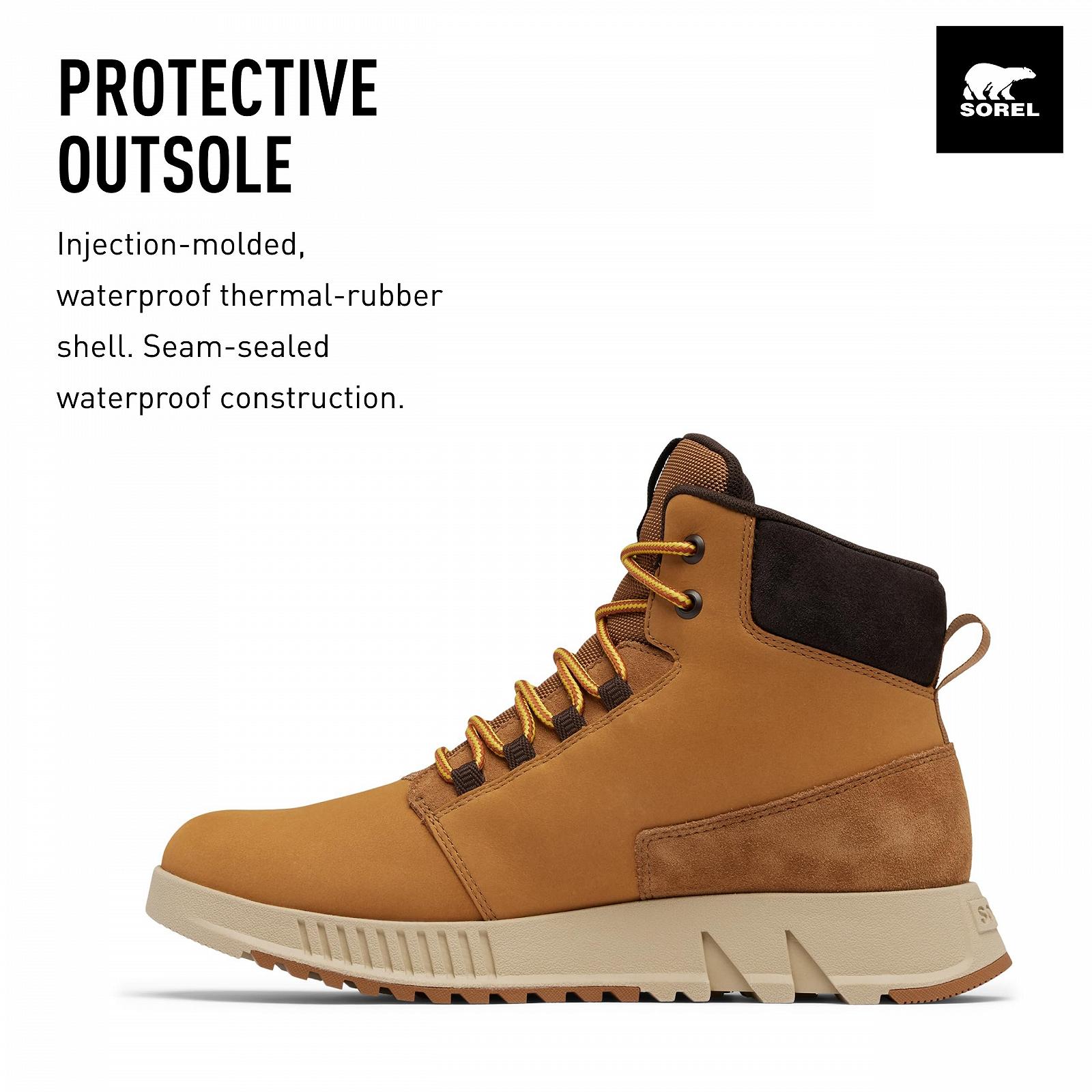 Чоловічі водонепроникні туристичні черевики Sorel Mac Hill Lite Plus, фото №3