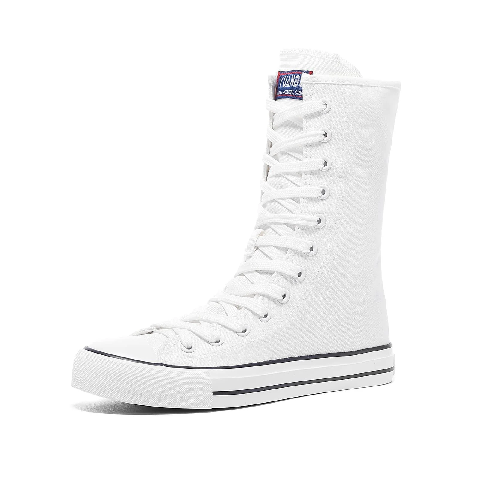 Кеди Momuk Високі Жіночі Тканинні На Шнурівці, фото №3