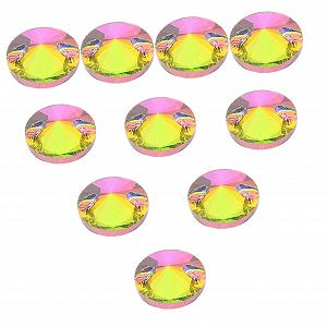 Стрази Пришивні Sewroro Круглі для творчих проєктів, кольорові, 48 шт. - Фото 1