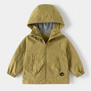 Софтшел куртка XINYUNZU для хлопчиків і дівчаток, вітрозахисна, водонепроникна, з капюшоном і блискавкою synthetic.ua - Фото 1