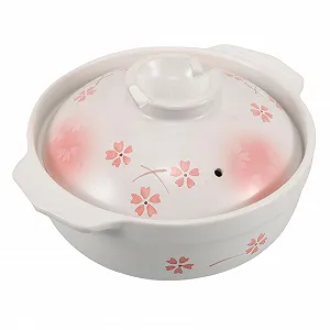 Глиняный горшок SOIMISS Японский Донабэ Высокотемпературный с крышкой Равномерное распределение тепла - Фото 1