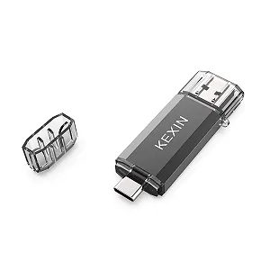 Купити USB-флеш-накопичувач KEXIN 64 ГБ USB 3.0 Type-C/USB-A 110 МБ/с - Фото 1 USB-флеш-накопичувач KEXIN 64 ГБ USB 3.0 Type-C/USB-A 110 МБ/с - Фото 1