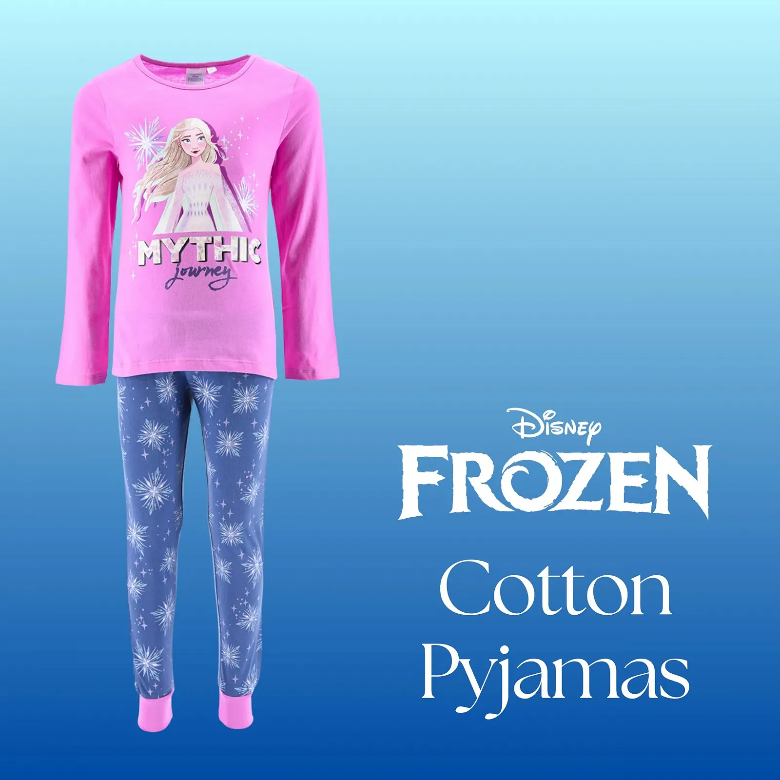 Піжама Disney Elsa Футболка та довгі штани Фіолетовий колір, фото №3