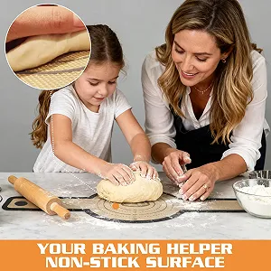 Килимок для випікання 4 шт. Silicone Dutch Oven Non-Stick Heat Resistant з ручками synthetic.ua - Фото 1